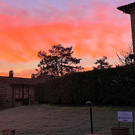 Agriturismo Villa Maria Pia Губбио Экстерьер фото