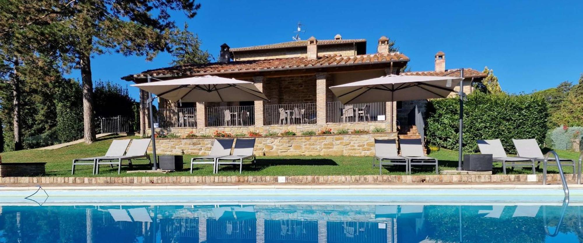 Agriturismo Villa Maria Pia Губбио Экстерьер фото
