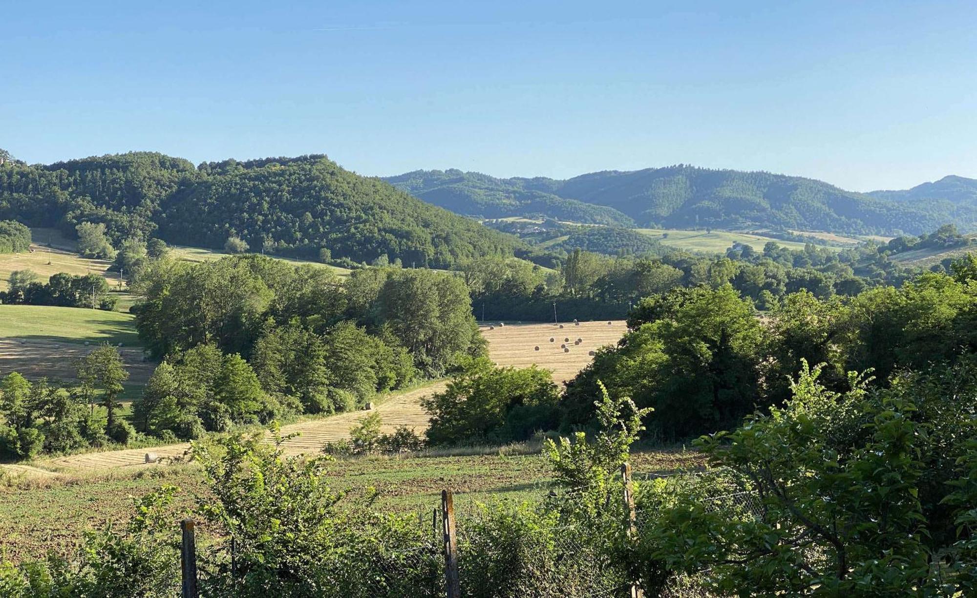 Agriturismo Villa Maria Pia Губбио Экстерьер фото