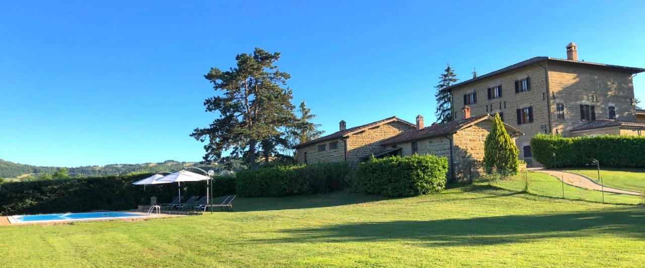 Agriturismo Villa Maria Pia Губбио Экстерьер фото